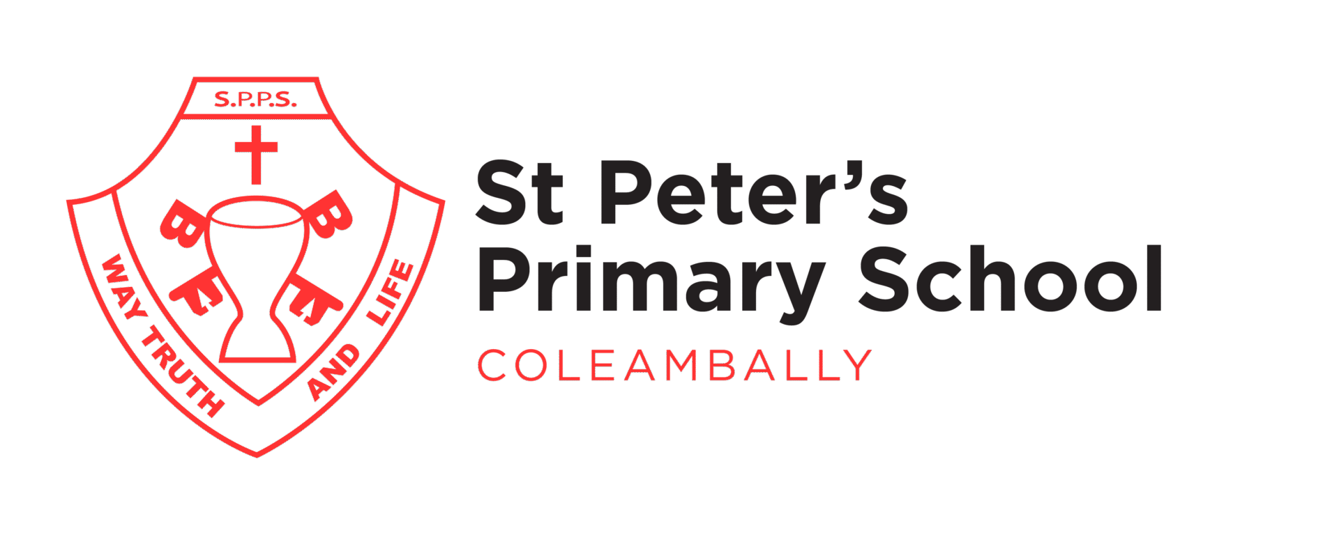St Peters Coleambally Logo with Location